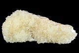 Fluorescent Calcite Crystal Cluster on Barite - Morocco #128009-1